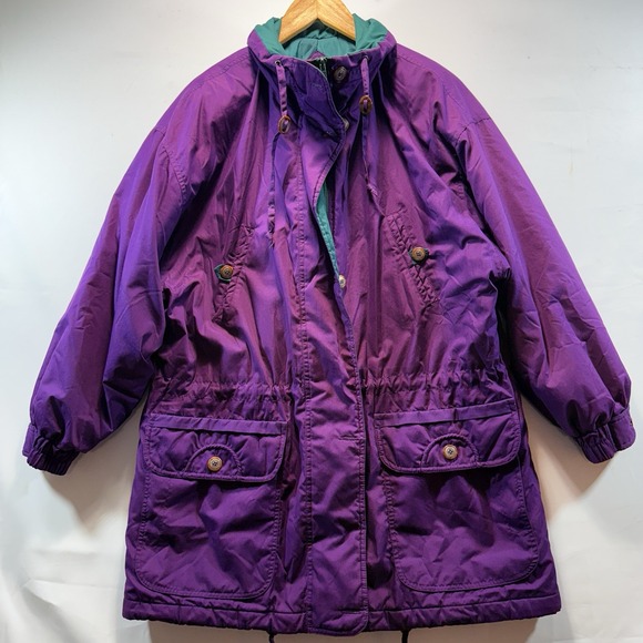 Izzi Jackets & Blazers - VINTAGE Bomber Jacket Size Medium Izzi Innovations Thermolite Ski Snow Coat